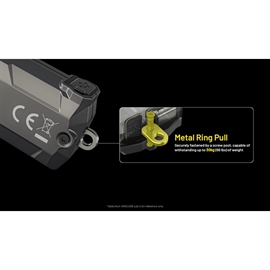 Nitecore TINI3 Nyckelringsficklampa 600 lumen, Grå